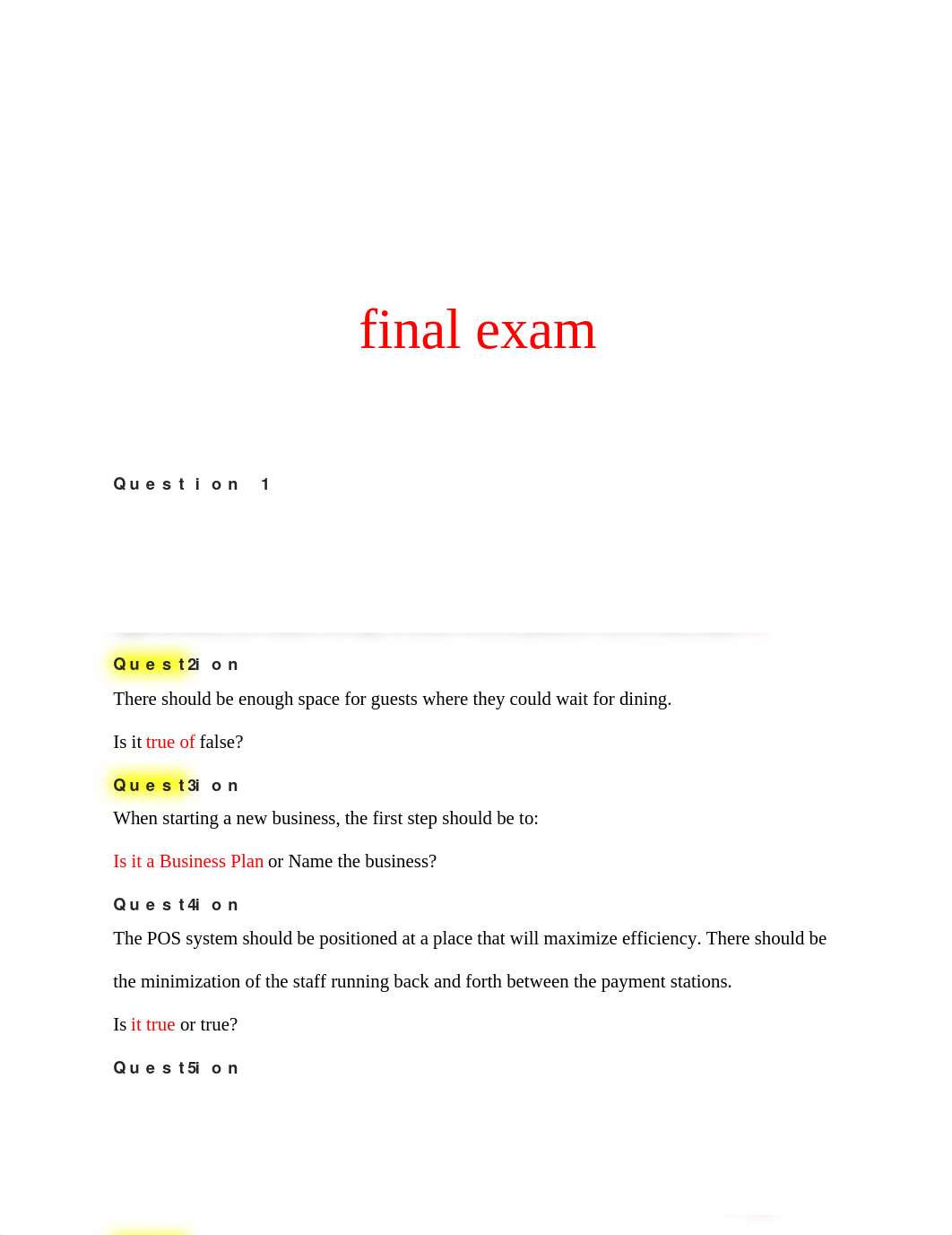 Final exam  Entrepreneurship for Hotels & Restauran.docx_duqodvr0ooc_page1