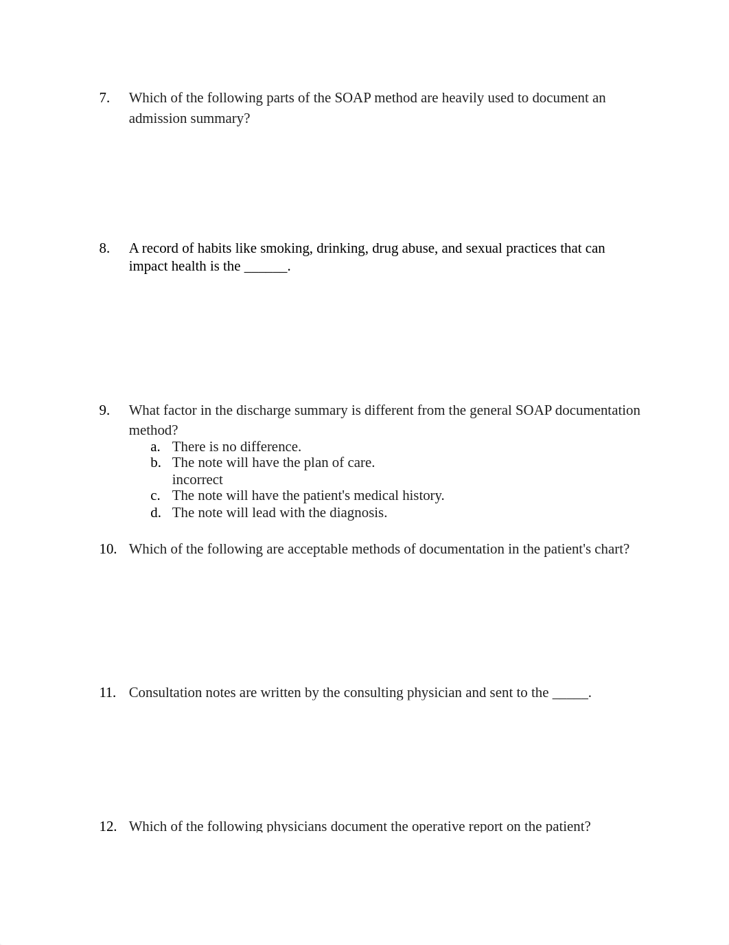 Practice Medical Terminolgy ANSWERS.docx_duqp75nljf5_page2