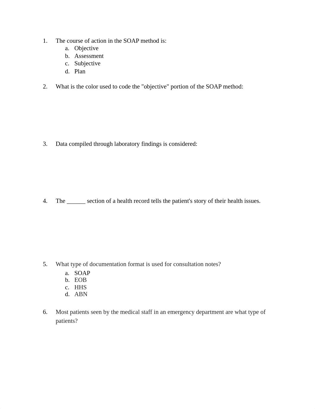 Practice Medical Terminolgy ANSWERS.docx_duqp75nljf5_page1