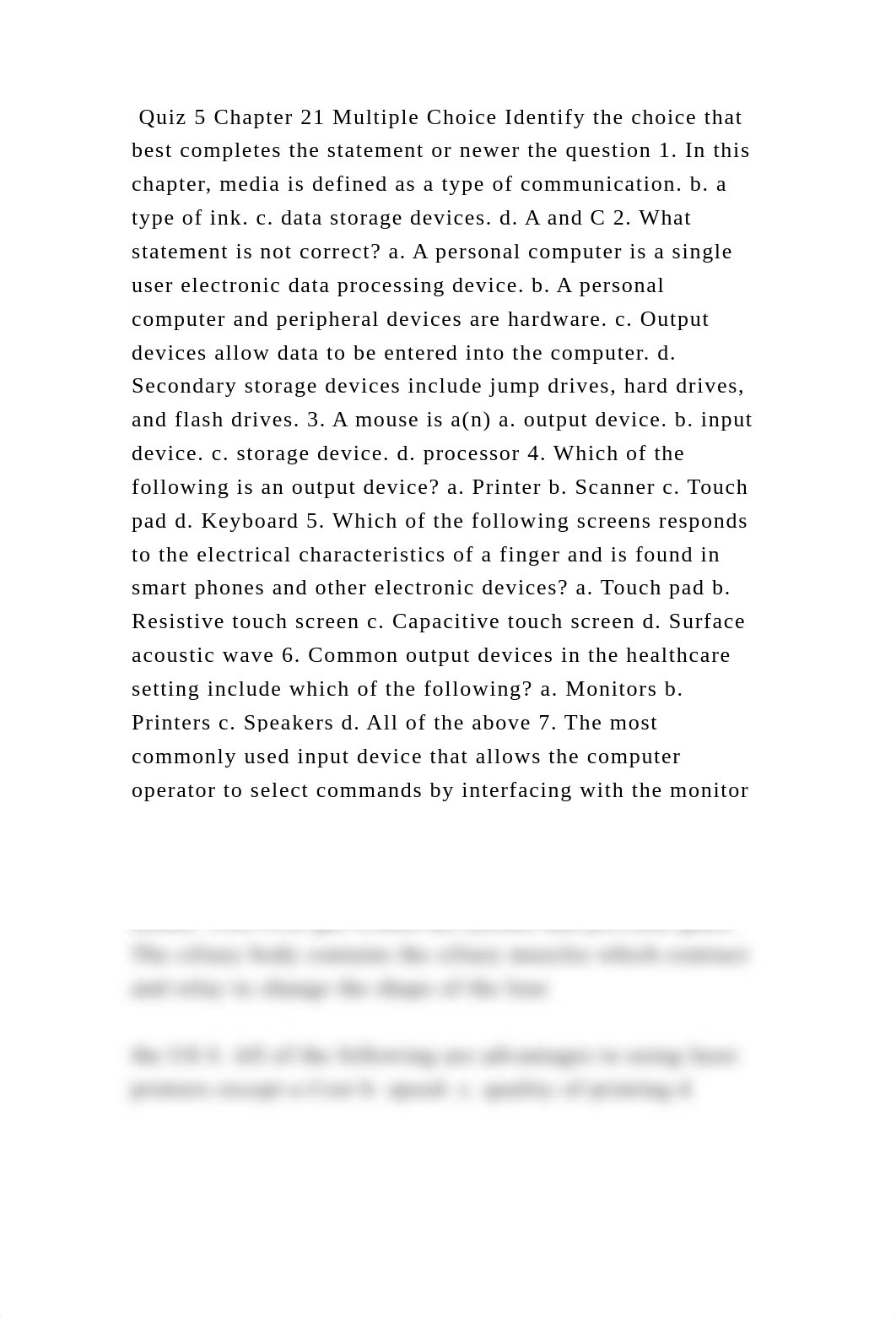 Quiz 5 Chapter 21 Multiple Choice Identify the choice that best compl.docx_duqqybdo6rg_page2