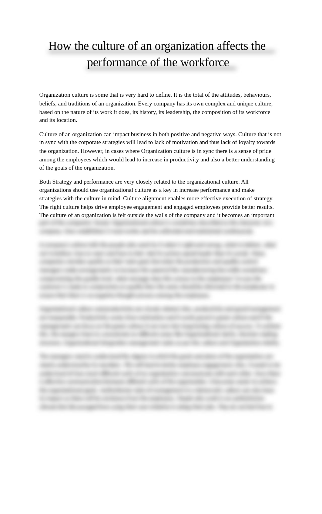 Assingment 1-How the culture of an organization affects the performance of the workforce_duqt3hygqkb_page1