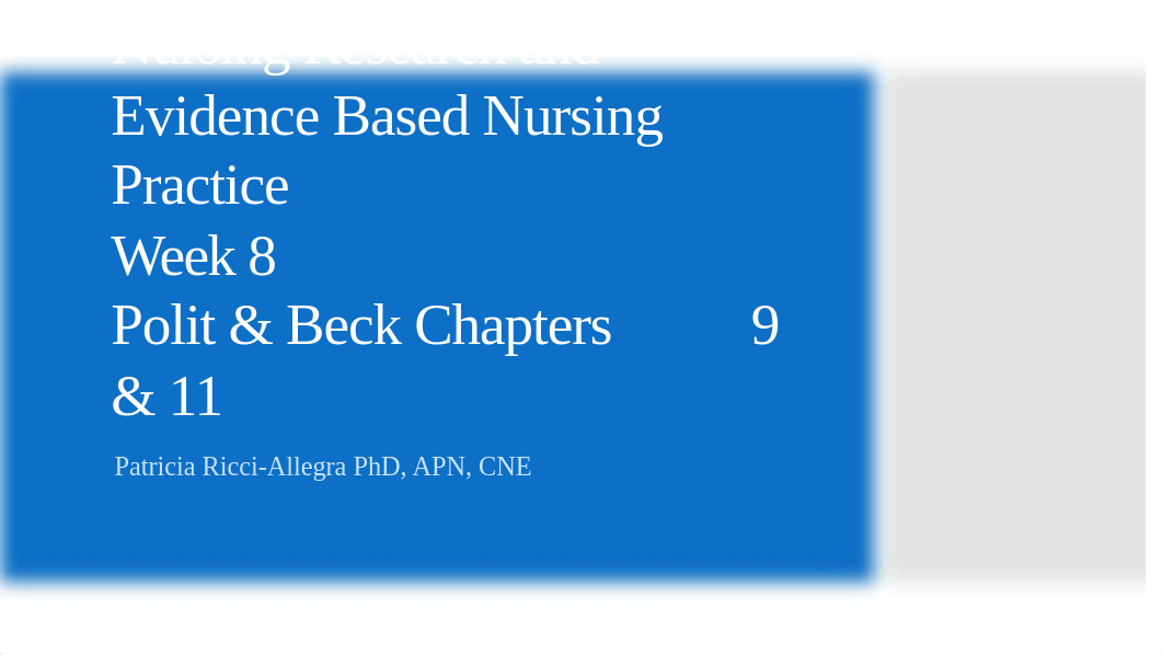 Nursing Research and Evidence Based Nursing Practice Week 8-Students.pptx_duqvh45ucv4_page1