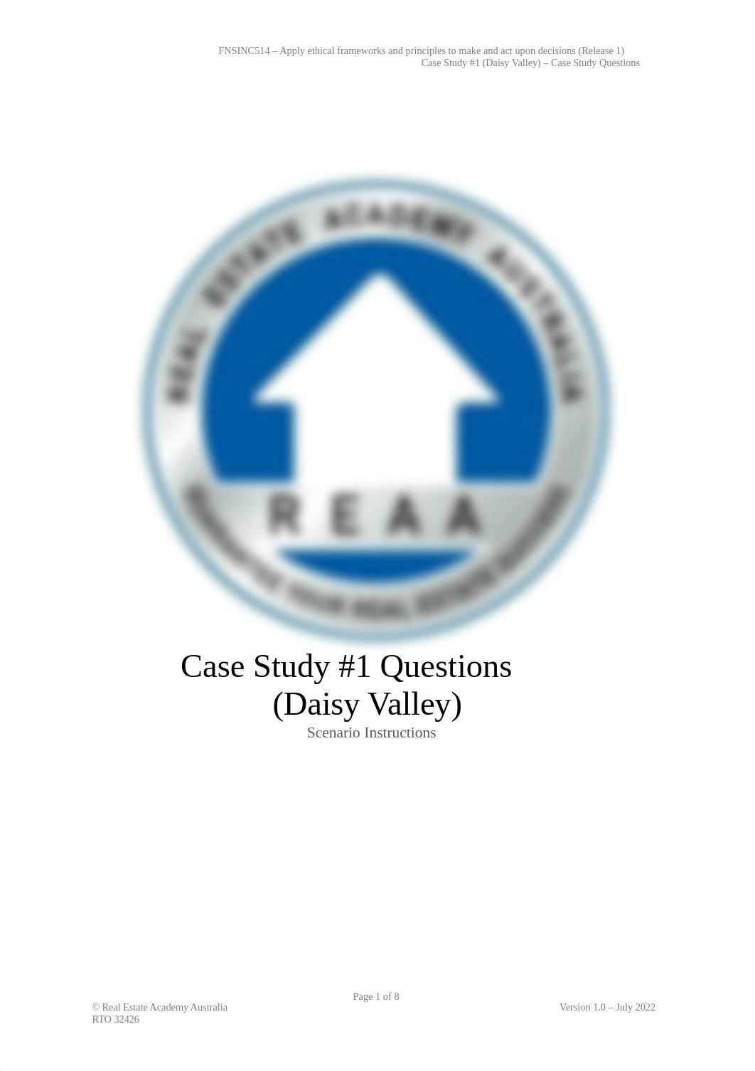 FNSINC514 - Case Study Questions (Daisy Valley) v1.0.docx_duqwnr6yjk0_page1