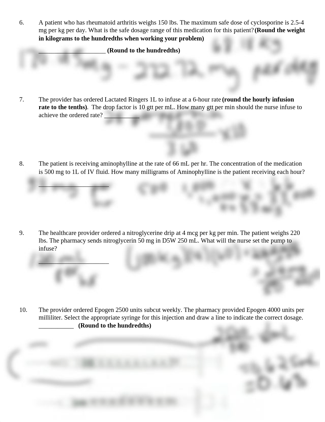 NURA 1160 Exam 3 Student practice quiz_15b8791be6310f39ff3e3700c4de8518 copy.docx_duqx2l8fygm_page2