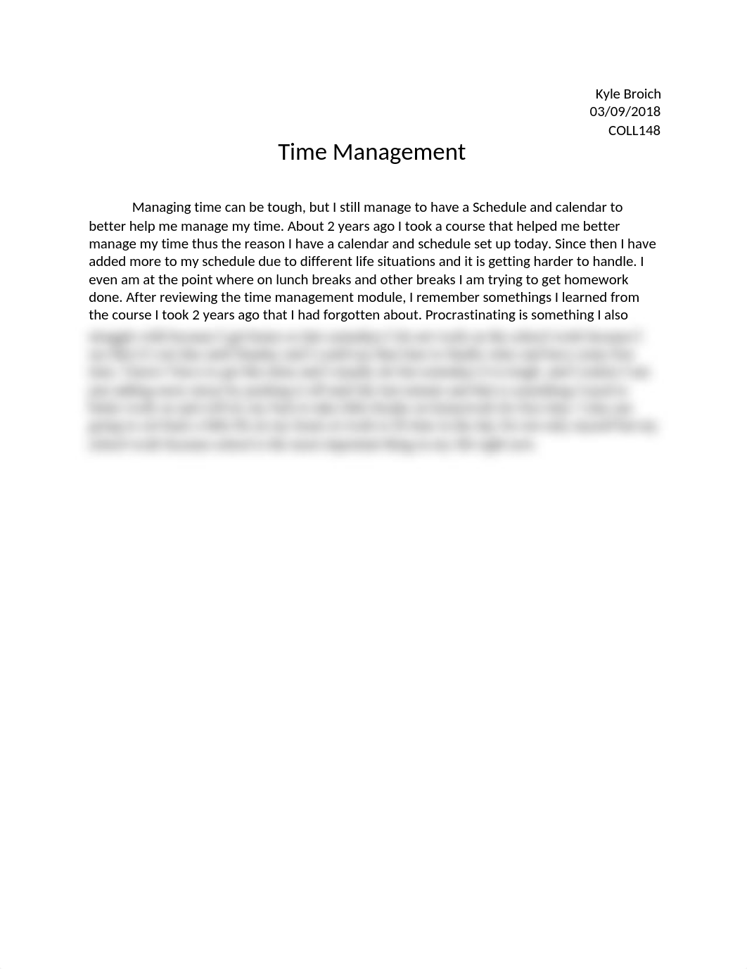 Time Management Reflection paper.docx_duqym2nqi46_page1