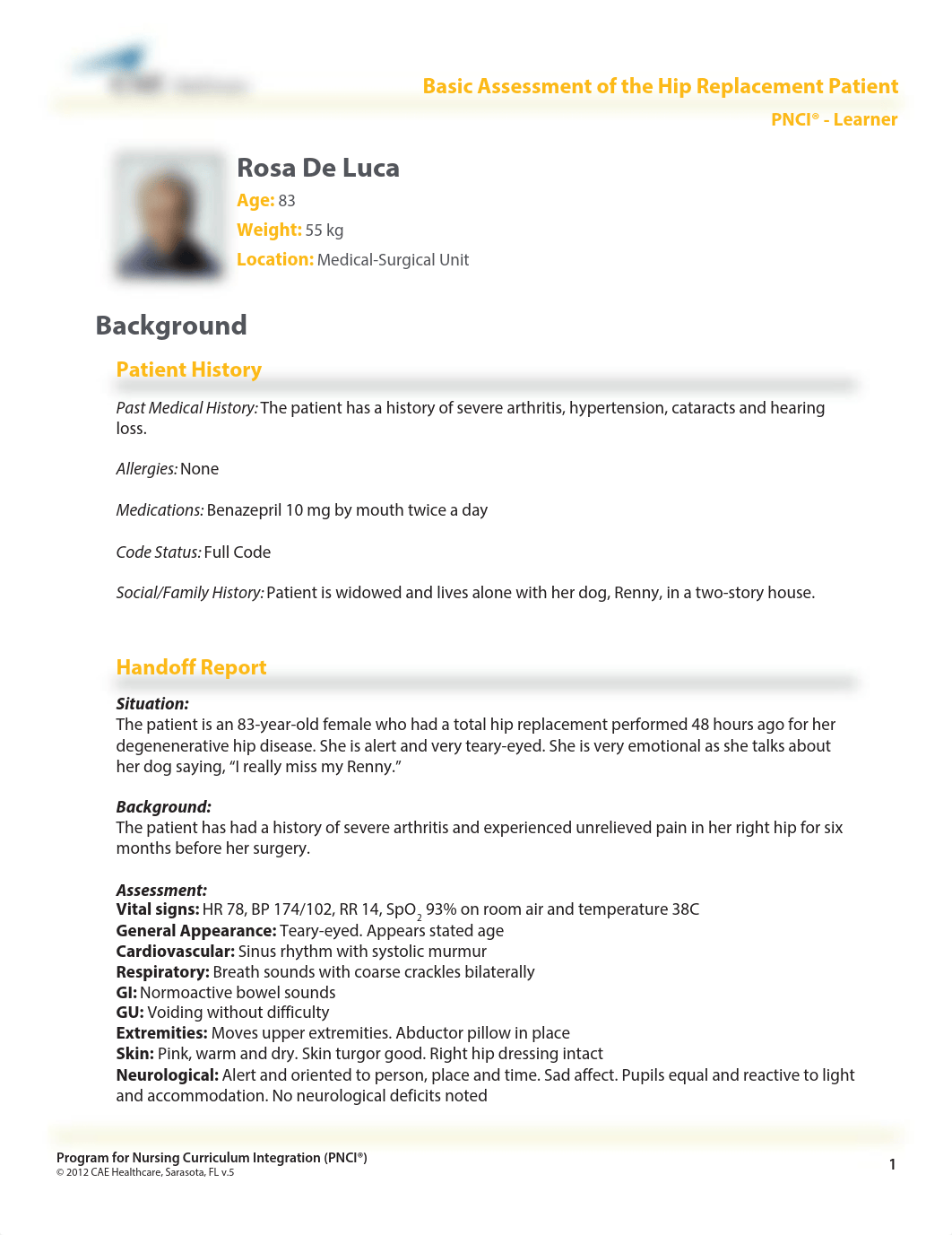 Learner Basic Assessment of the Hip Replacement Patient.pdf_dur7bqzko0d_page1
