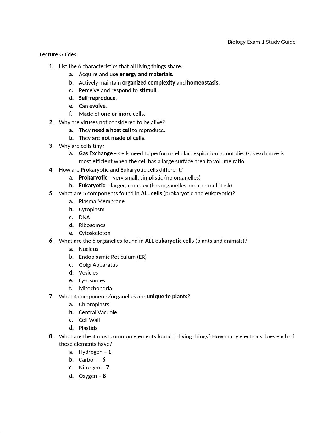 Biology Exam 1 Study Guide.docx_durfds7uawn_page1