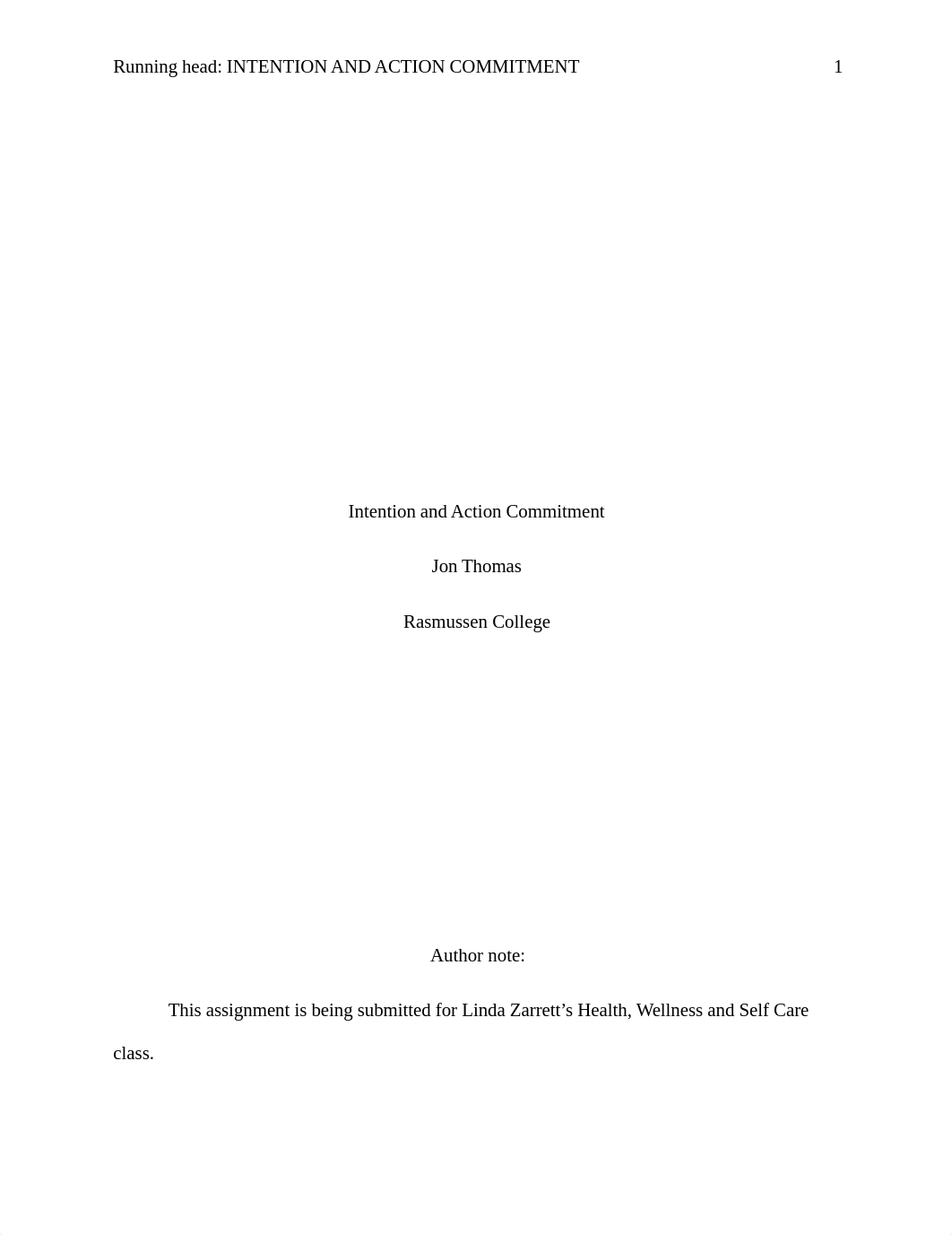 JThomas_Module 10 Project Assignment - Intention and Action Commitment_060318.docx_durkke7tjur_page1