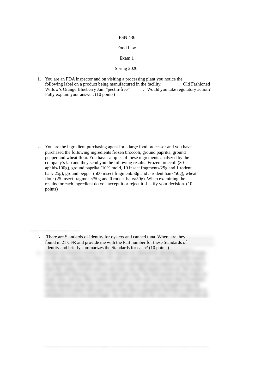 Food Law Exam 1_durklciyi7t_page1