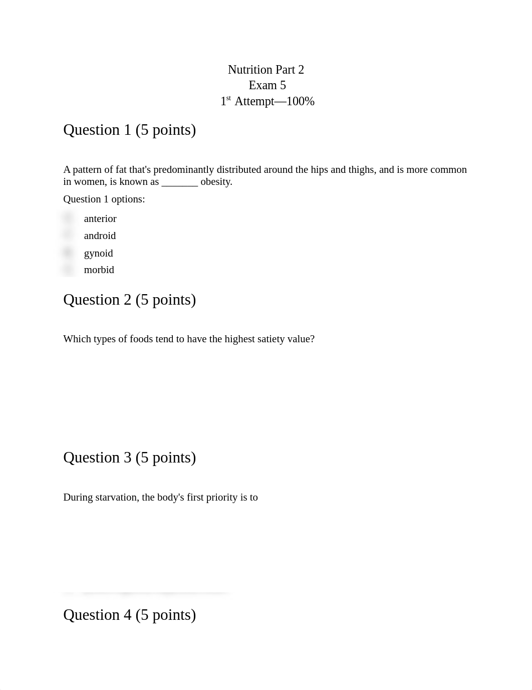 Nutrition Part 2 EXAM 5 1ST ATTEMPT.docx_durmmqbtdqe_page1