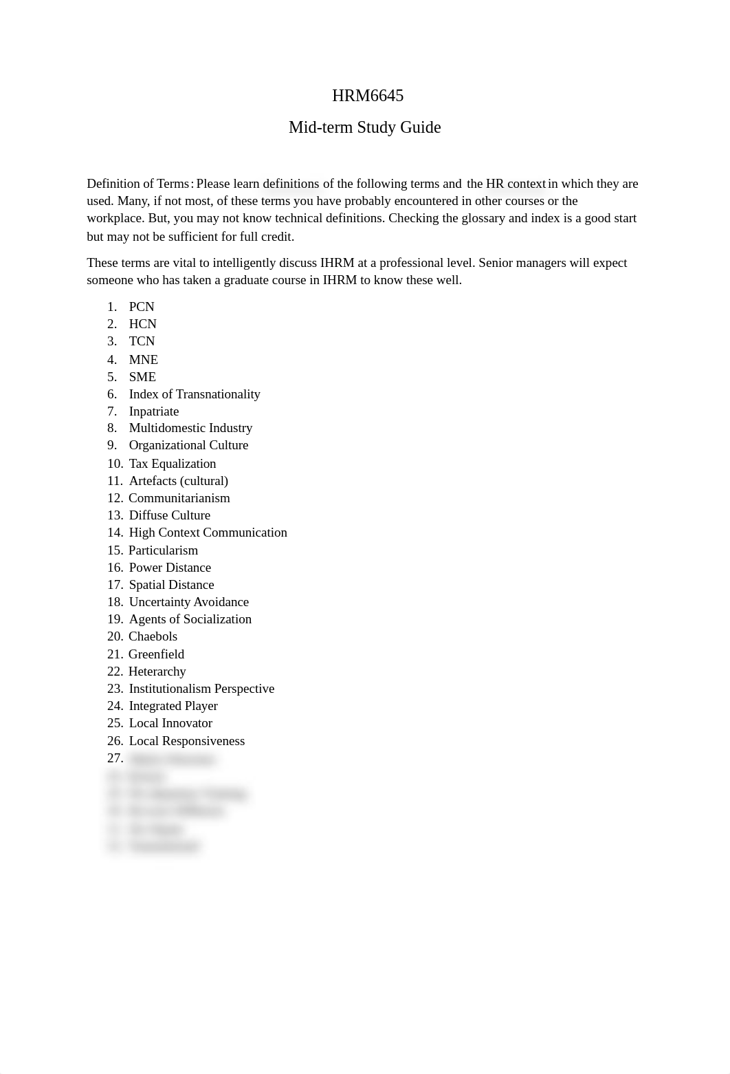 HRM6645 M-t Study Guide-1.docx_dus2prwnezt_page1