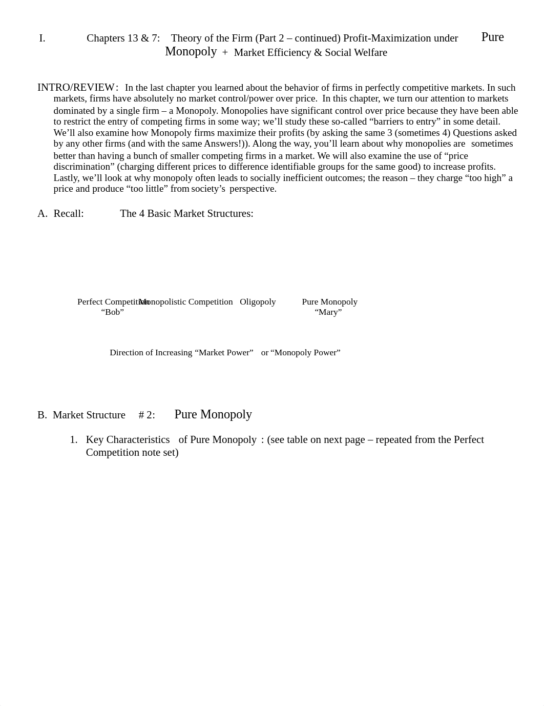 Chapters 13 & 7  NOTE SET -- Monopoly & Antiturust  + Social Welfare  -- Sexton _Online 212_  Spring_dus3x6t0nsd_page1