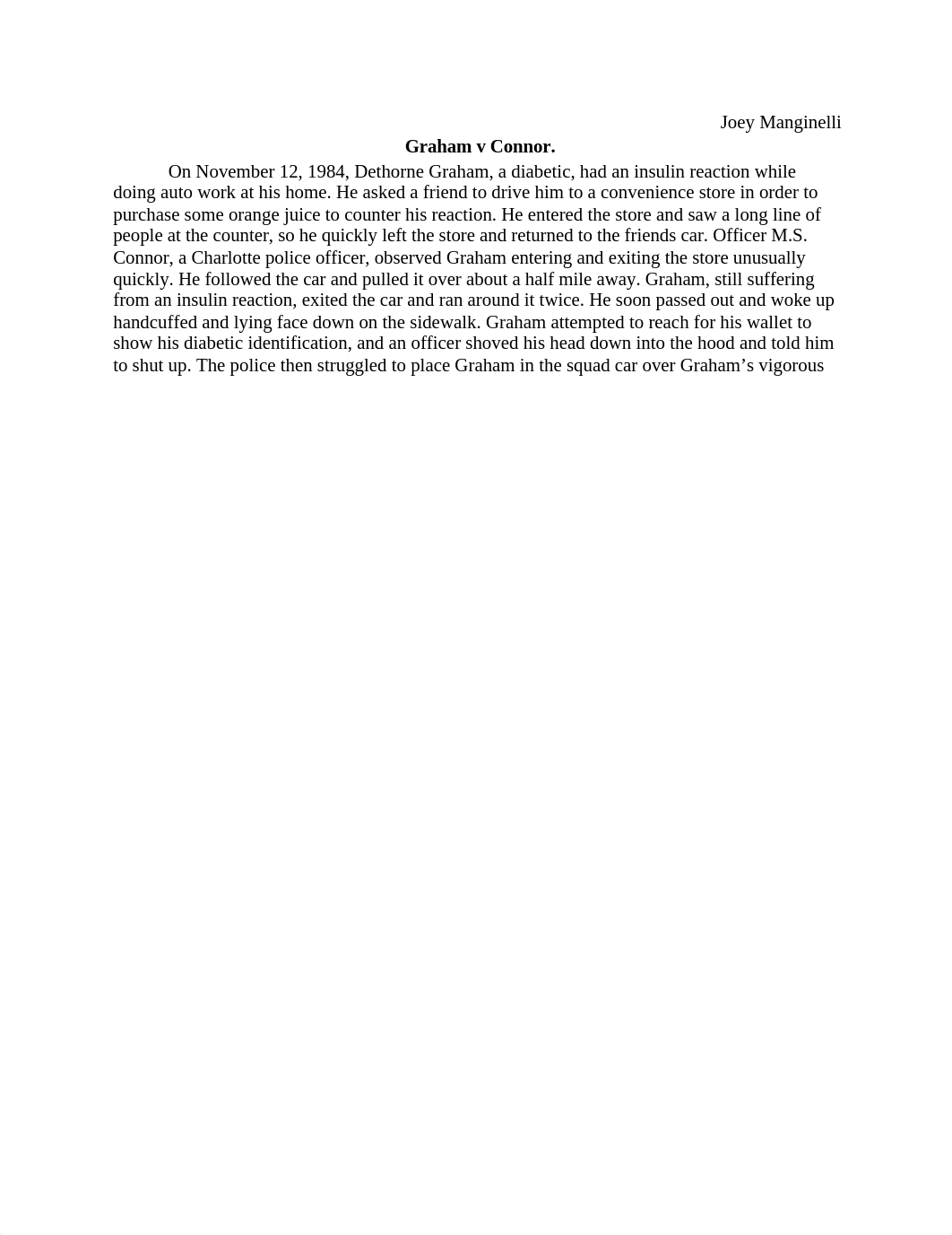 Criminal Procedure Graham v Connor.docx_dusa078jsv4_page1