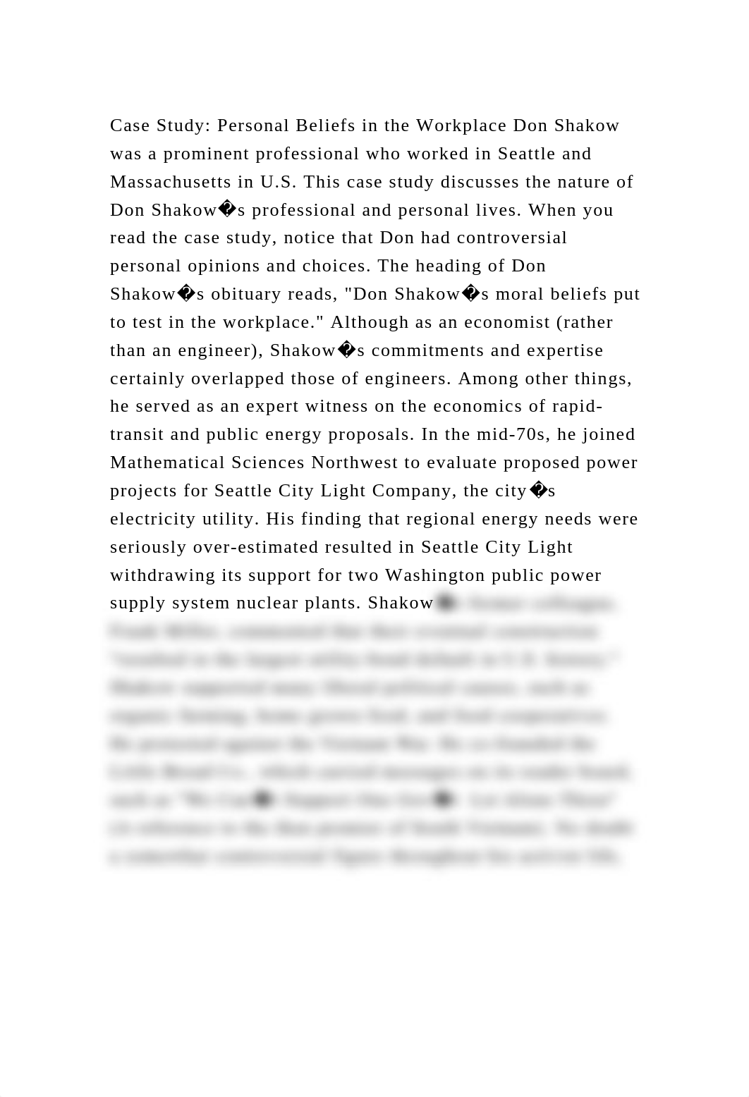 Case Study Personal Beliefs in the Workplace Don Shakow was a promi.docx_duslsuuu9rq_page2