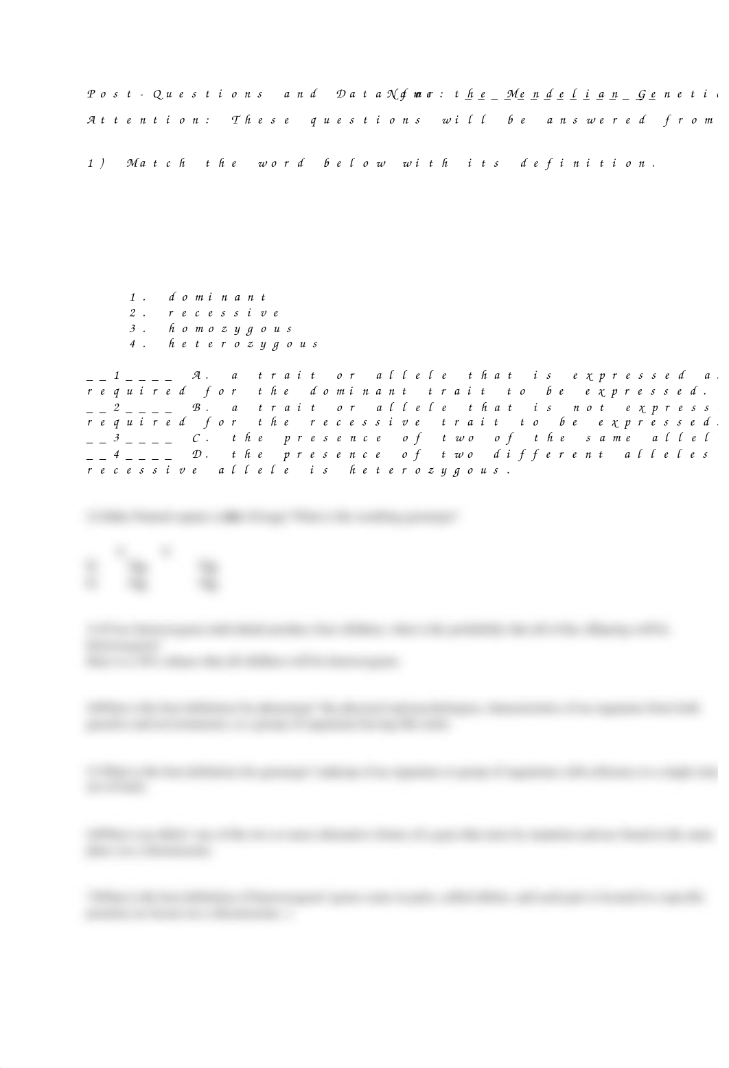 Medelian Genetics- Post lab questions and data (1).docx_dusqim4d851_page1