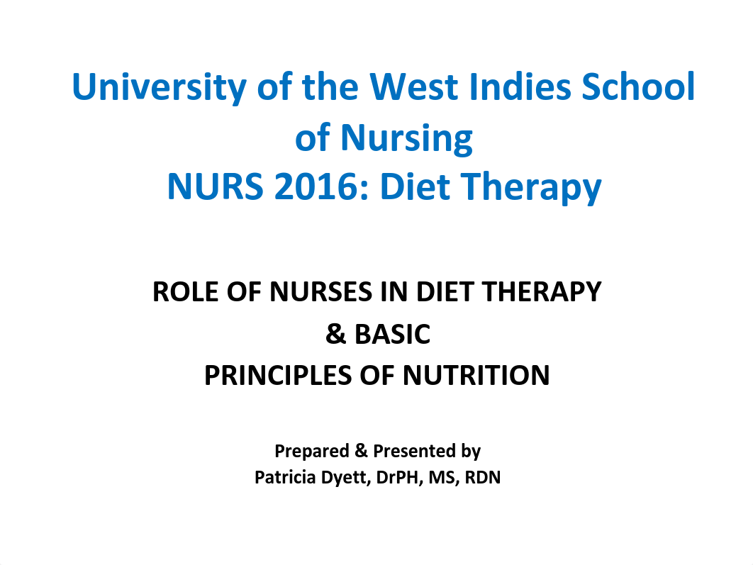 NOTES Role of Nurses in Diet Therapy.pdf_dusr547rsic_page1