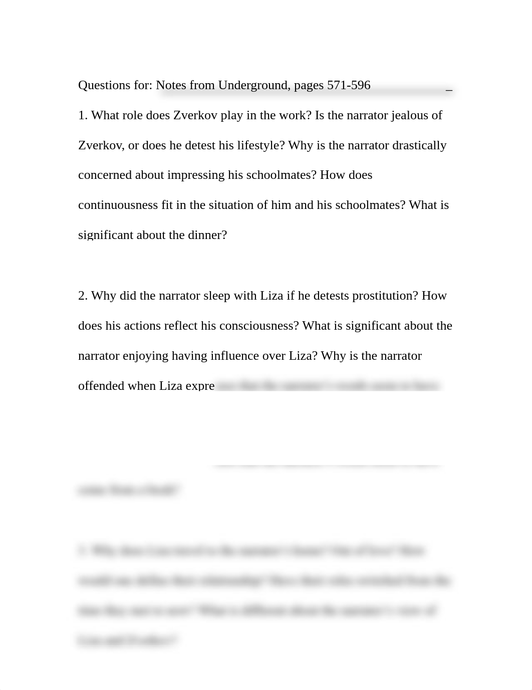 Dialectical Journal - Notes from Underground, pages 571-596_dusttfti0it_page1