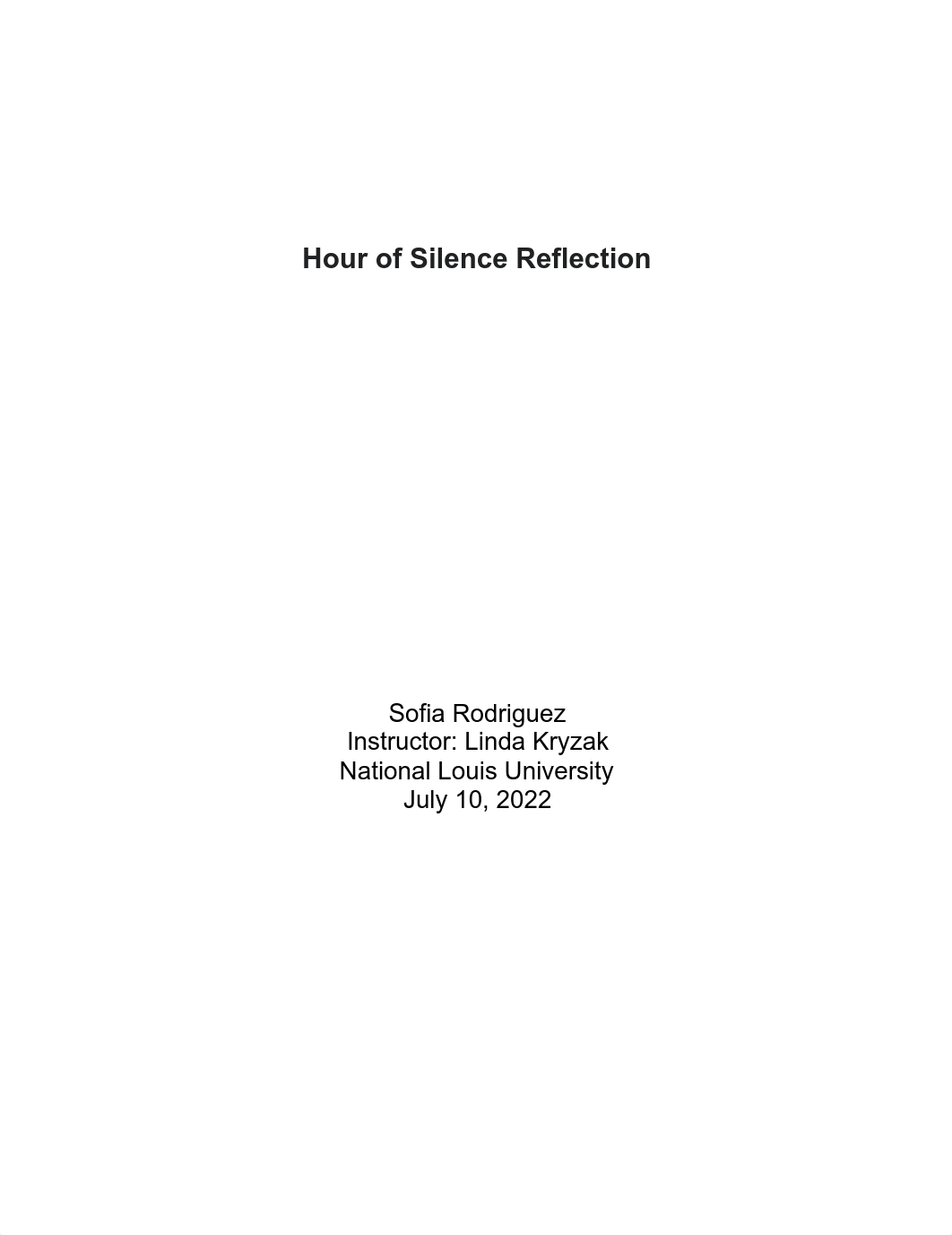 Week 1-Module 2_ Hour of Silence Reflection (1).pdf_dut3cnxkbfs_page1