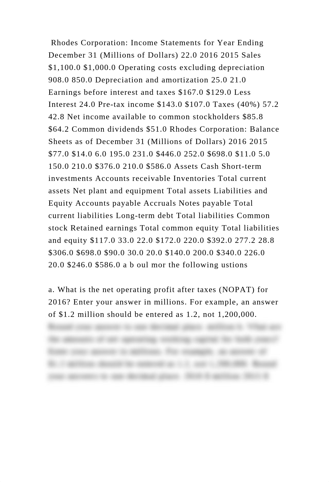 Rhodes Corporation Income Statements for Year Ending December 31 (Mi.docx_dut5hb336qe_page2