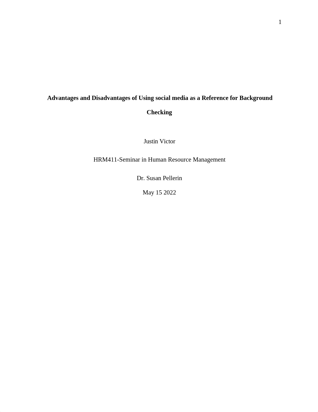 Adavantage and Disadvantage social media reference checking (1).docx_dut5q4lq1qz_page1