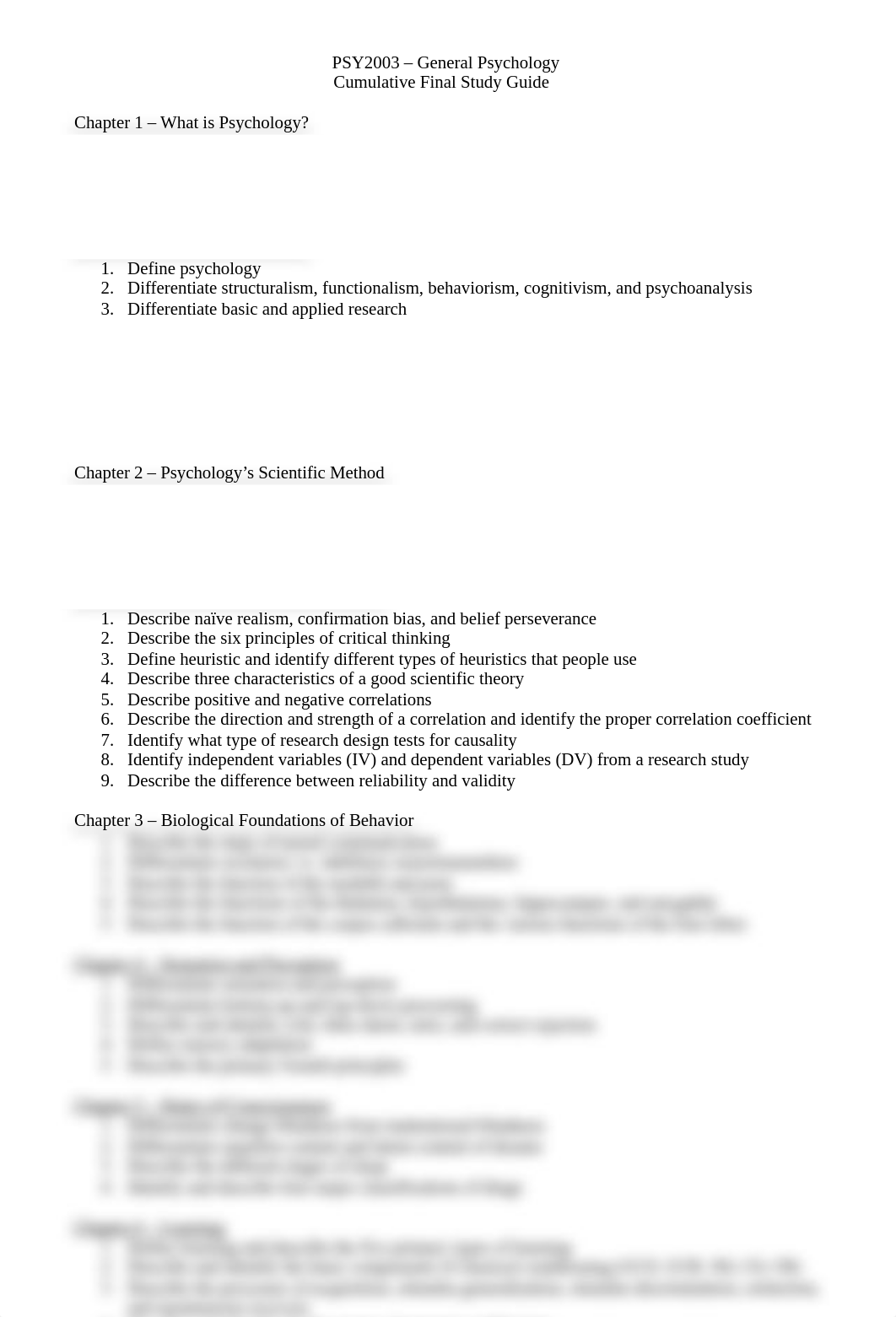 PSY2003 Cumulative Final Exam - Study Guide(1).docx_dut7d97hgo9_page1