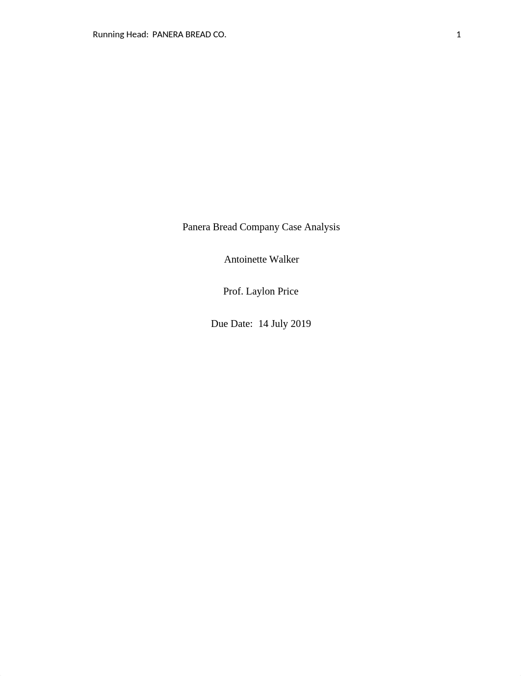 Panera Bread Company Case Analysis.docx_dutchjbrkj2_page1