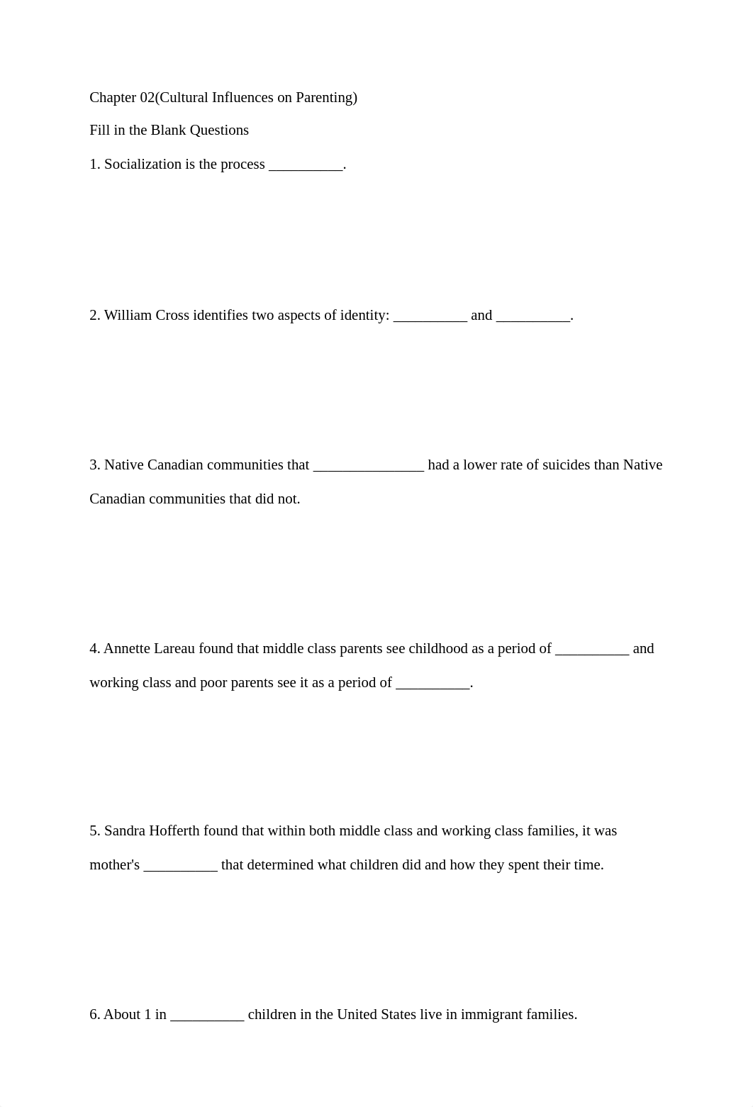 Chapter 02(Cultural Influences on Parenting) part 1.docx_dutg2m6idpw_page1