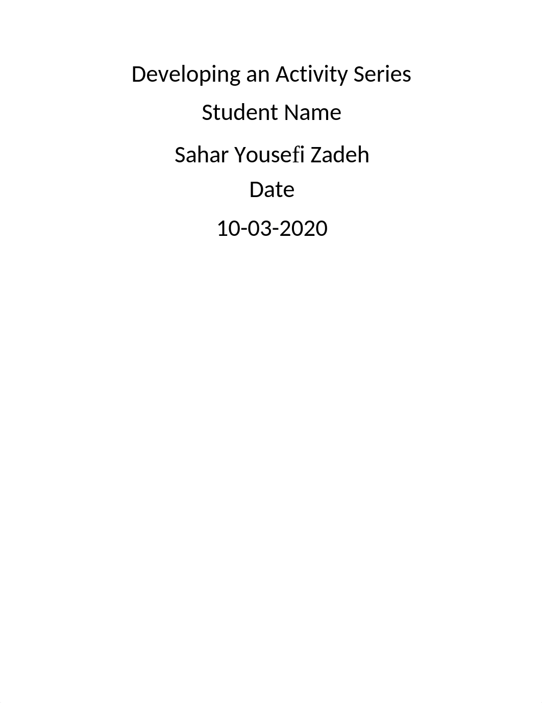 Developing an Activity Series lab 4.docx_duu05hv2zy3_page1
