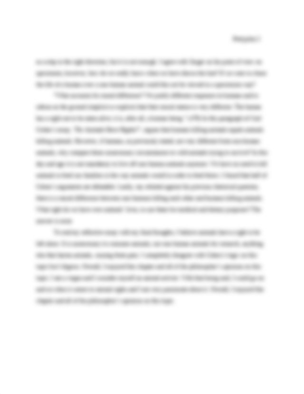 Animal Rights and Environment Ethics Reflective Essay.docx_duuj6ei5ewo_page2