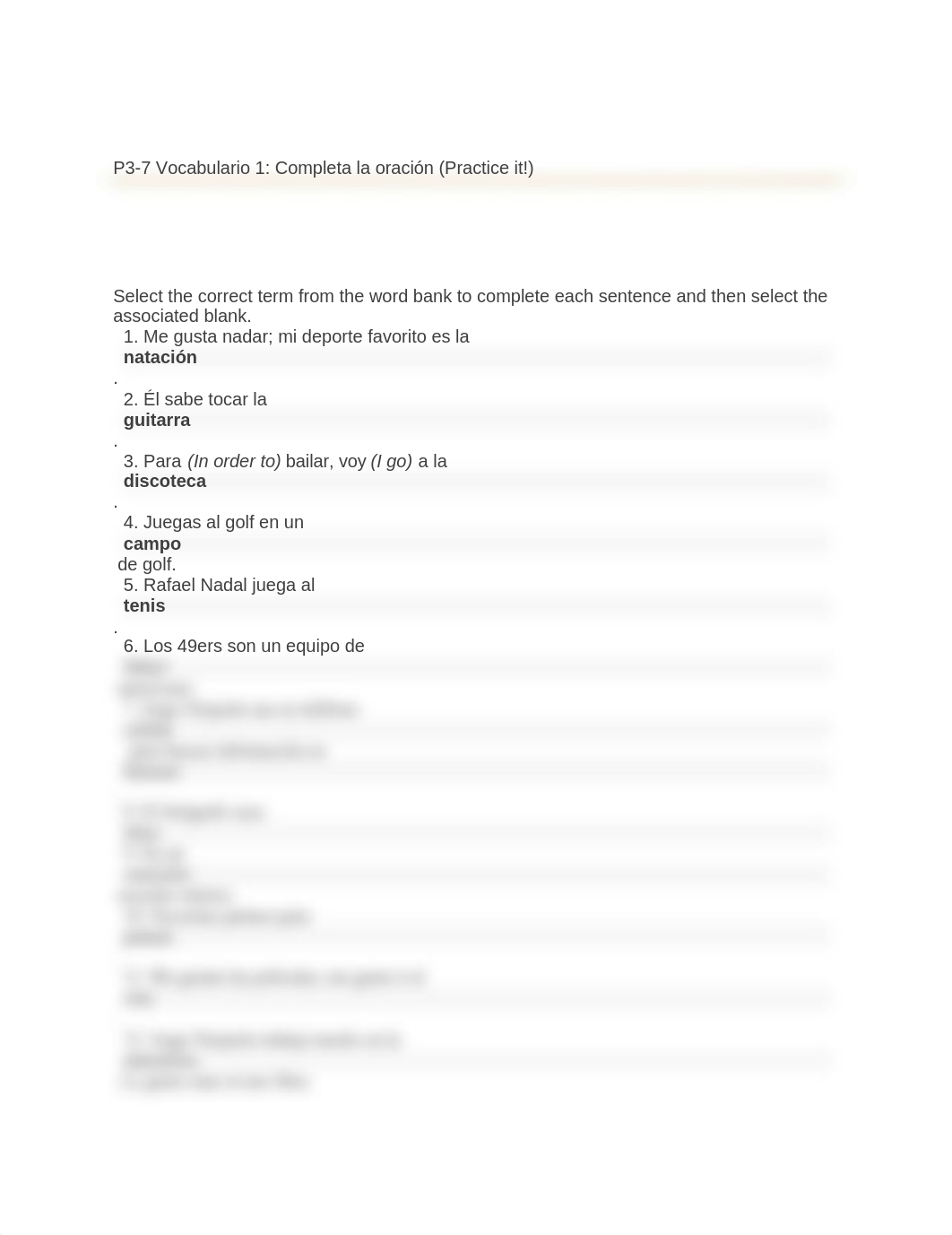 P3-7 Vocabulario 1- Completa la oración (Practice it!) .docx_duujtnyhajo_page1