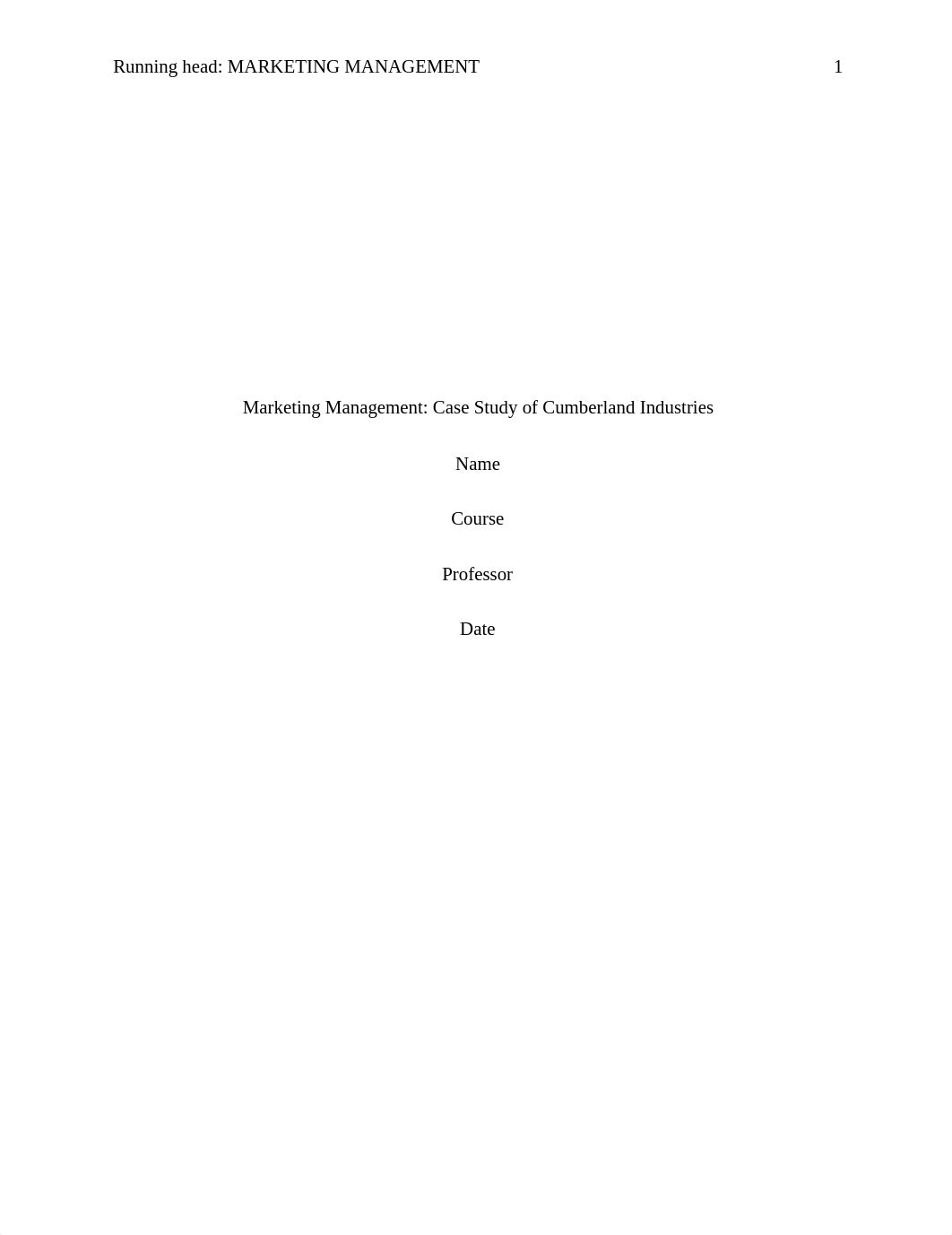 724375 "Marketing Management  Case Study on Cumberland Industries.docx_duuljnsyq3i_page1