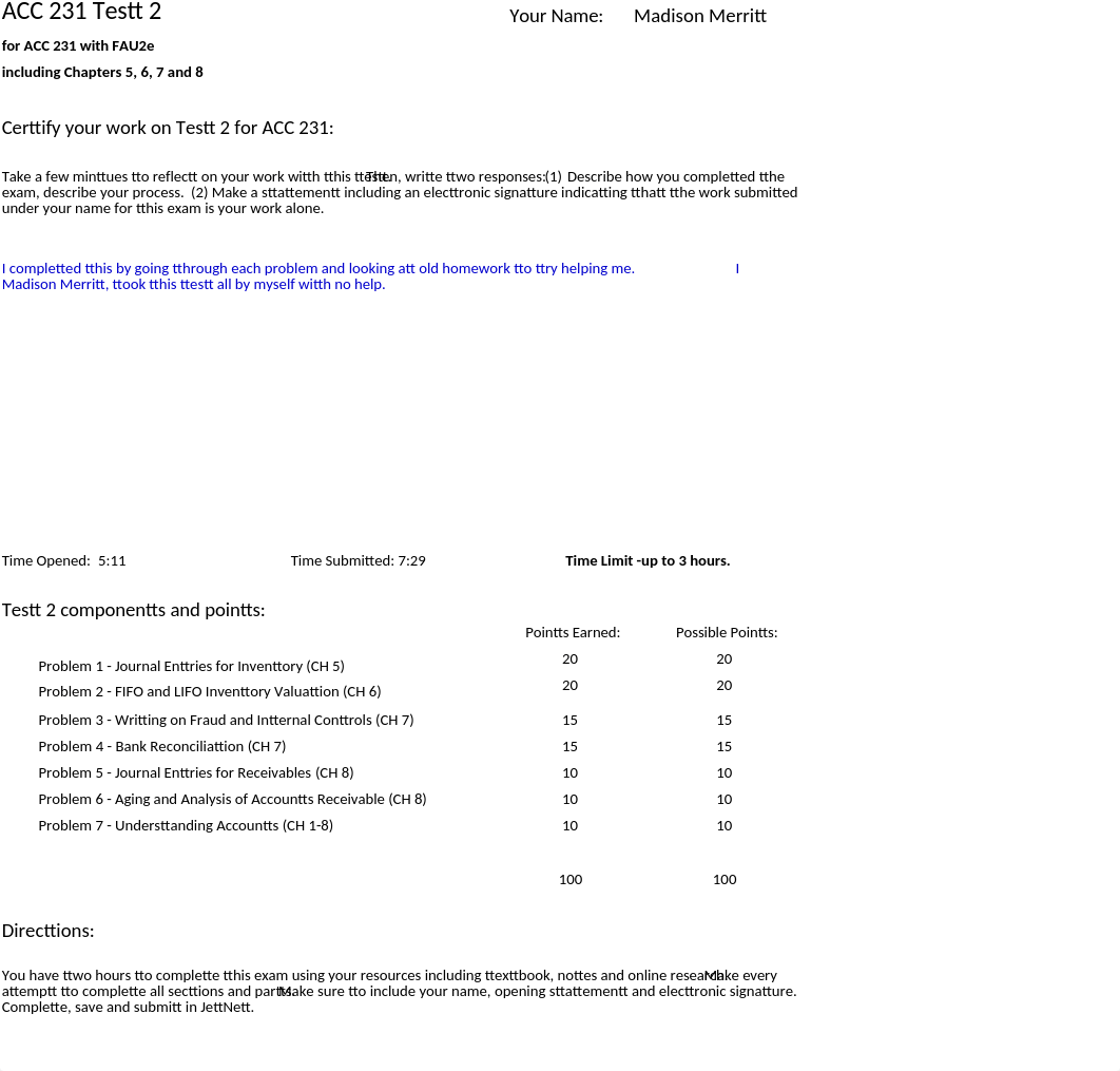 ACC 231 Test 2 Madison_duumqhasvhf_page1