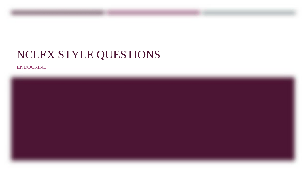 Endocrine.NCLEX STYLE QUESTIONS (1).pptx_duurk7yfr87_page1