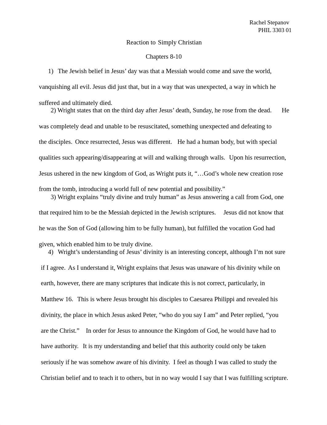 Reaction to Simply Christian Chapters 8-10.docx_duv2o2m2hhb_page1