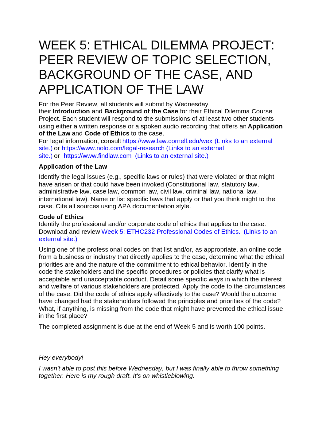 WEEK 5 ETHICAL DILEMMA PROJECT PEER REVIEW lab.docx_duv6leawk6j_page1