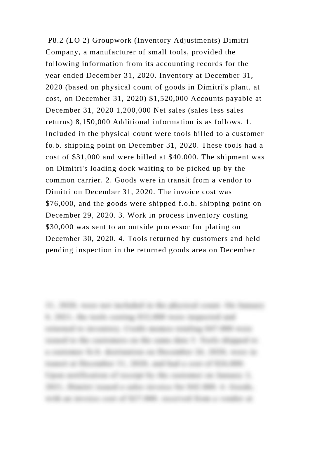 P8.2 (LO 2) Groupwork (Inventory Adjustments) Dimitri Company, a manu.docx_duvj1qnmix7_page2