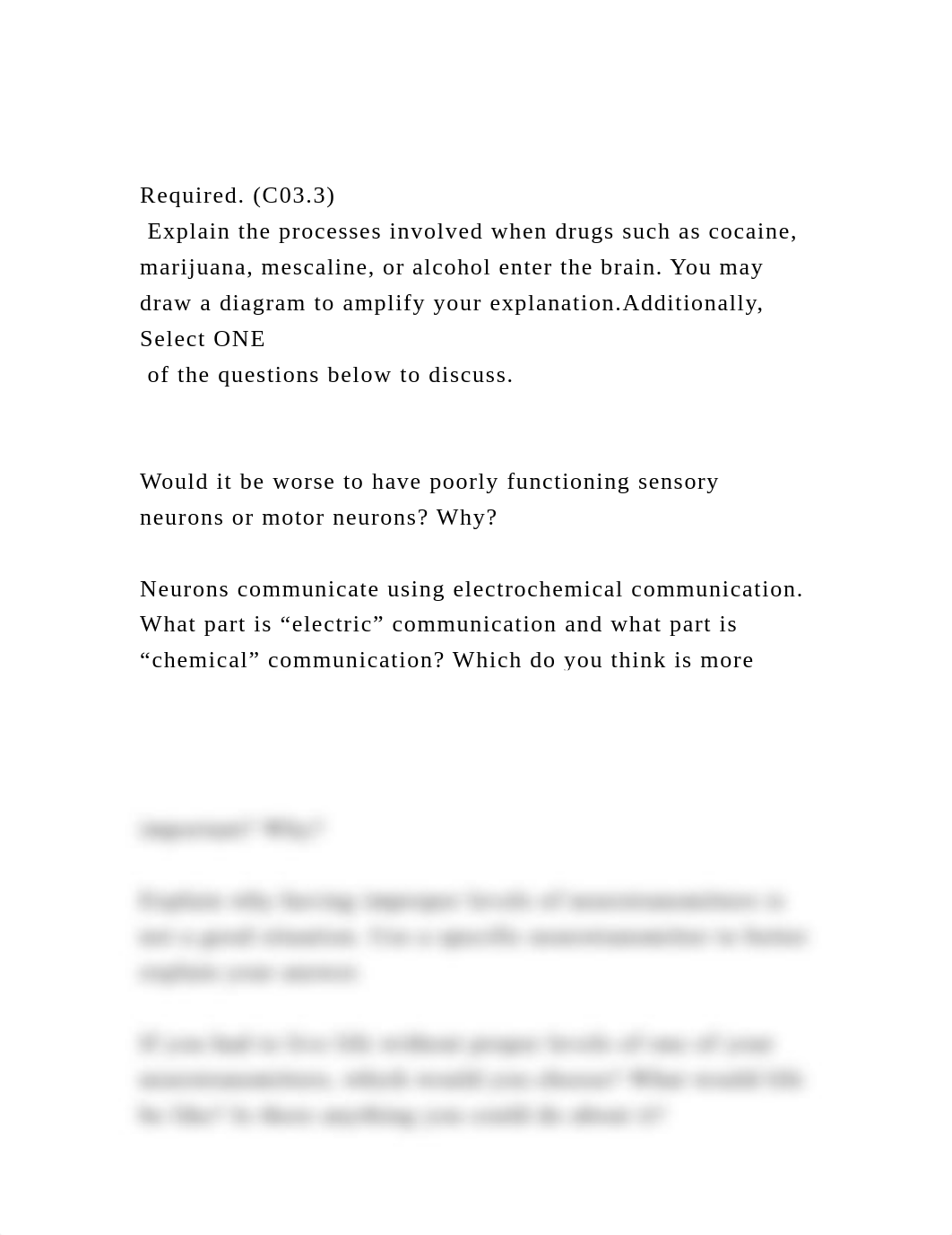 Required. (C03.3) Explain the processes involved when drugs such.docx_duvp4ee5mn5_page2