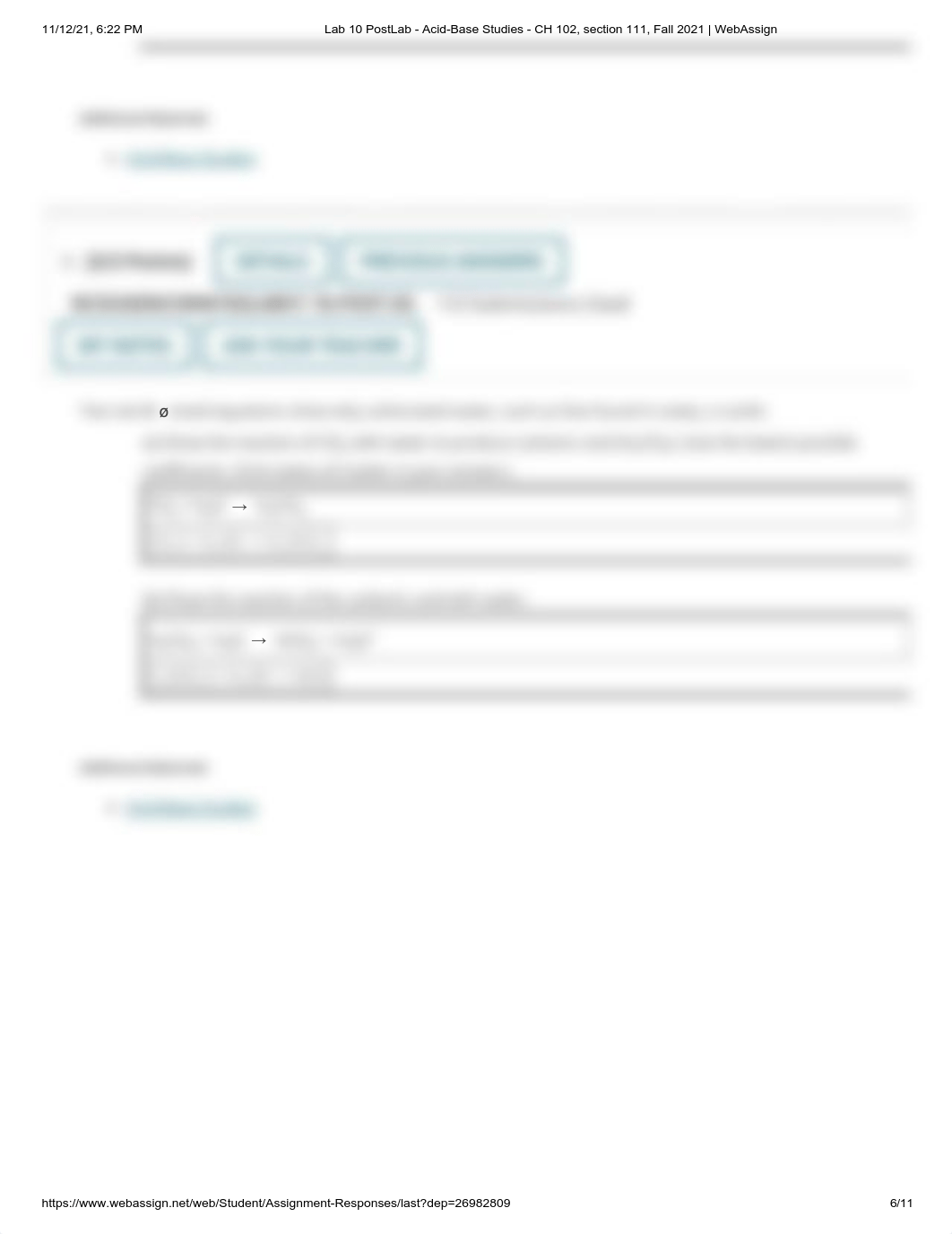 Lab 10 PostLab - Acid-Base Studies - CH 102, section 111, Fall 2021 _ WebAssign.pdf_duvxp8slku1_page4