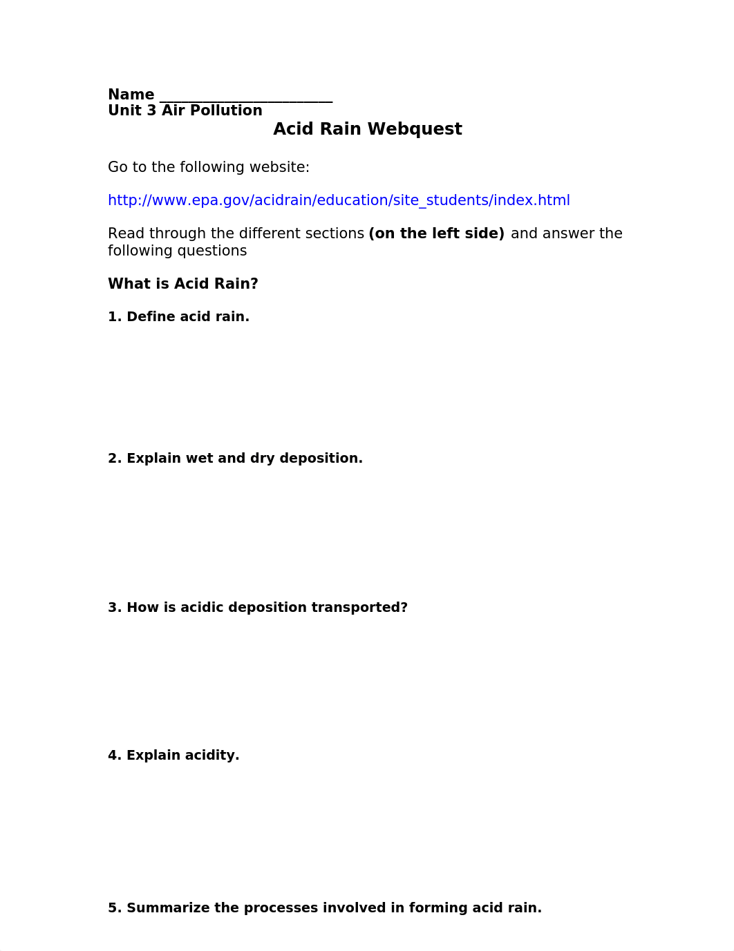 Acid Rain Webquest ANSWERS.doc_duvy1jequuj_page1