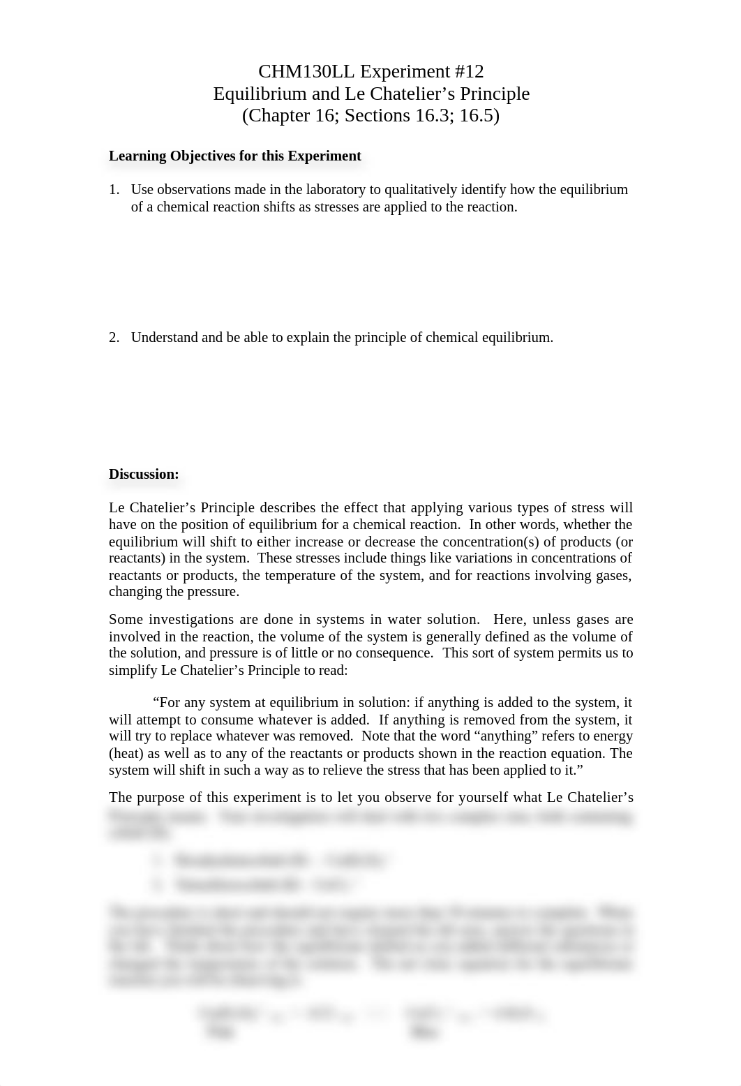 Experiment #12 - Equilibrium and Le Chatelier's Principle S18.doc_duvz9w32rao_page1