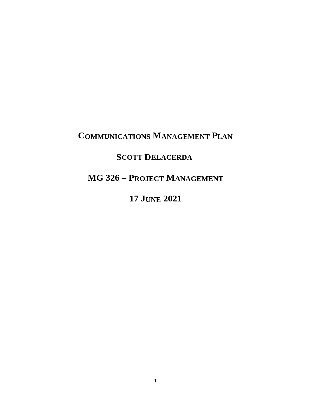 Wilmont's Pharmacy Drone Delivery System (WPDDS#1) Communication-Plan Final.docx_duwoyi27ces_page1