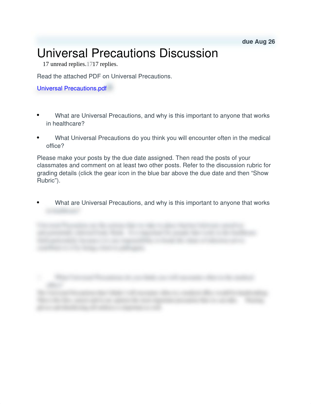 UNIVERSAL PRECAUTION DISCUSSION.docx_duwq8a7611v_page1