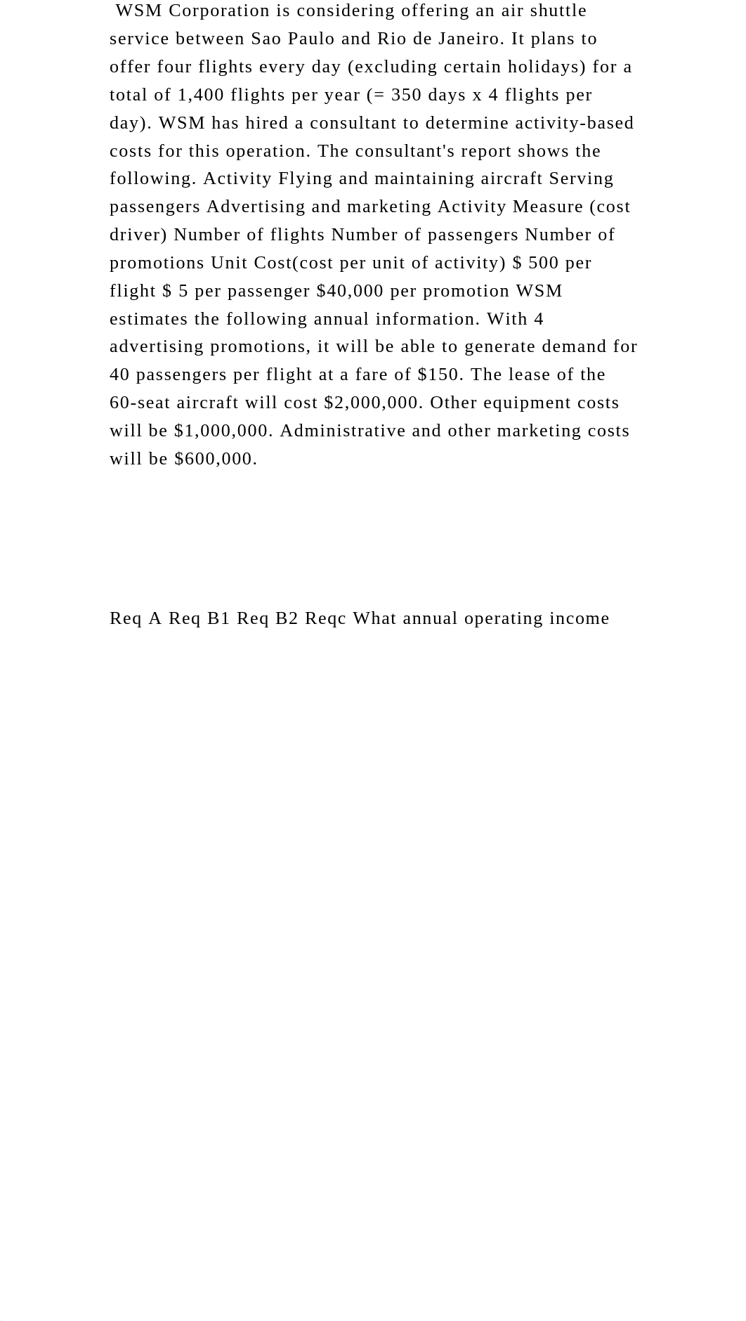 WSM Corporation is considering offering an air shuttle service betwee.docx_dux99znviv2_page2