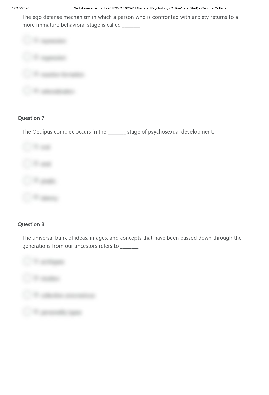 Self Assessment Ch11- Fa20 PSYC 1020-74 General Psychology (Online_Late Start) - Century College.pdf_dux9hp7py2i_page3