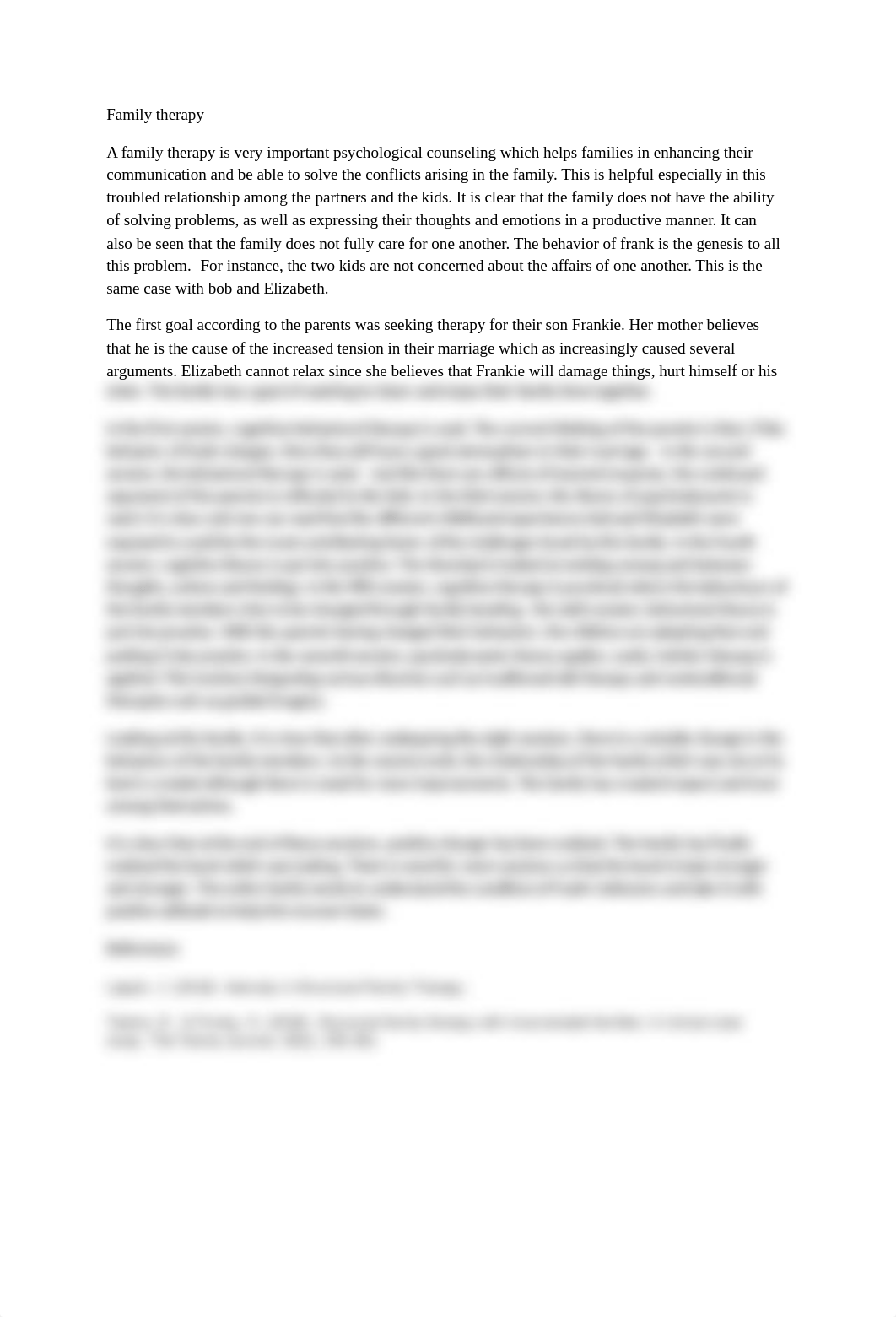 A family therapy ia very important psychological counseling which helps families in enhancing their_duxe0obwl59_page1