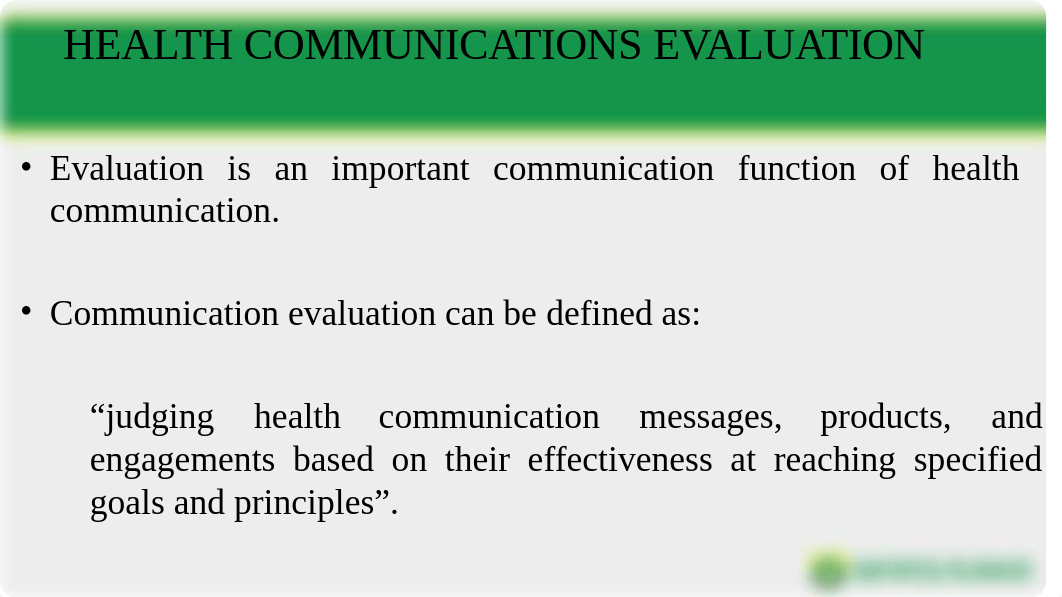 HCTP_Lecture 9- Health Communication Evaluation.ppt_duxgdnet1h9_page3