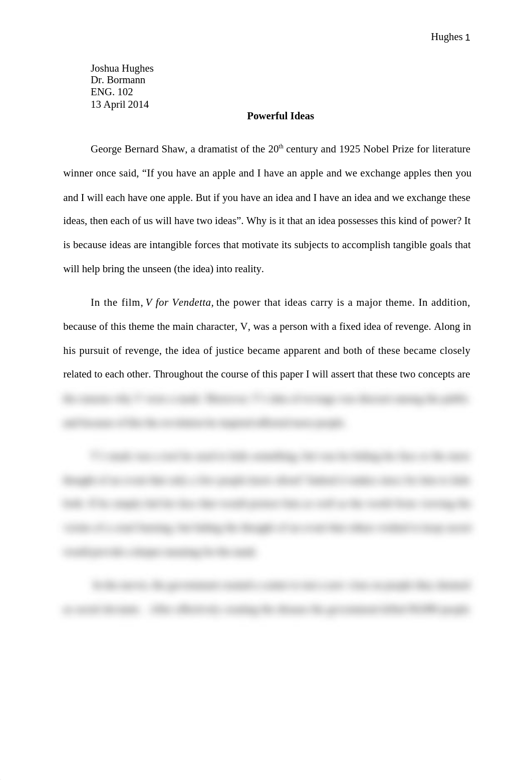 Evaluation essay on V for Vendetta_duxj54qjvnk_page1