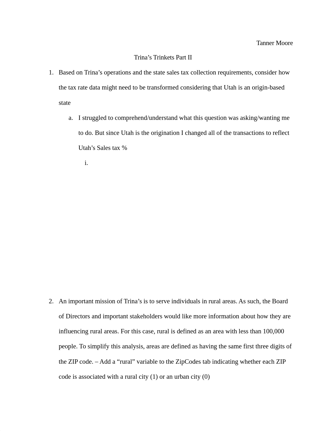 ACCT 6900 - Trina_s Trinkets Part II.docx_duxkmsqb07s_page1