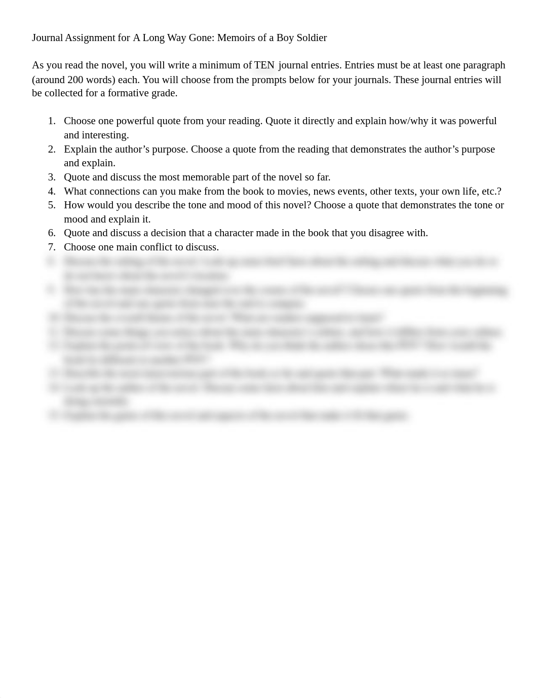 A Long Way Gone Journal Assignment (1).docx_duxq3fk4o3c_page1