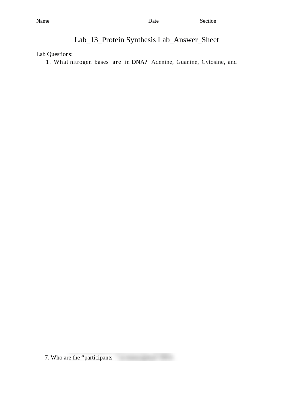 Lab_13_Protein Synthesis Lab_Answer_Sheet.docx_duxyvzws65j_page1